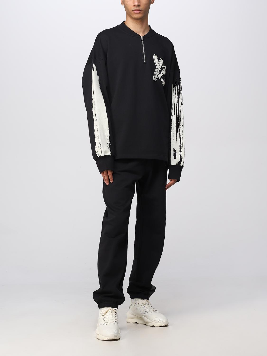 Y-3 / スウェット/XL/コットン/BLK/H44807 Y-3：スウェットシャツ メンズ - ブラック | GIGLIO.COMオンラインのY