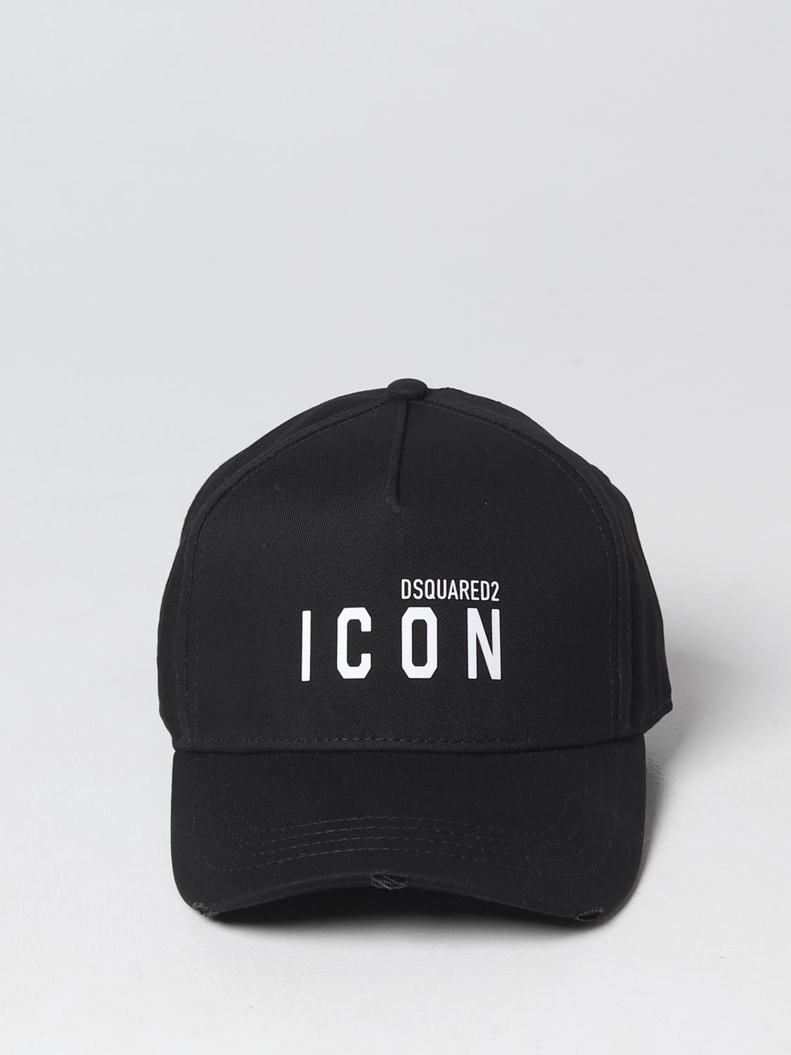 DSQUARED2 GORRO: Gorro hombre Dsquared2, Negro - Img 2