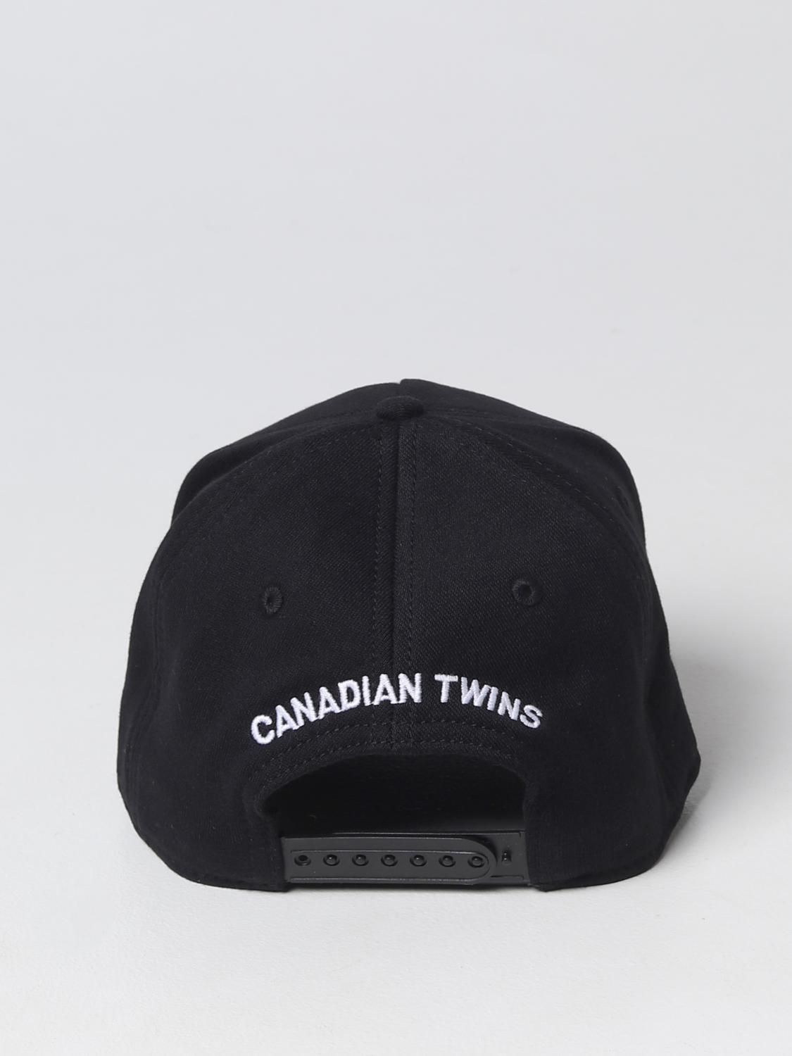 DSQUARED2 GORRO: Gorro hombre Dsquared2, Negro - Img 3