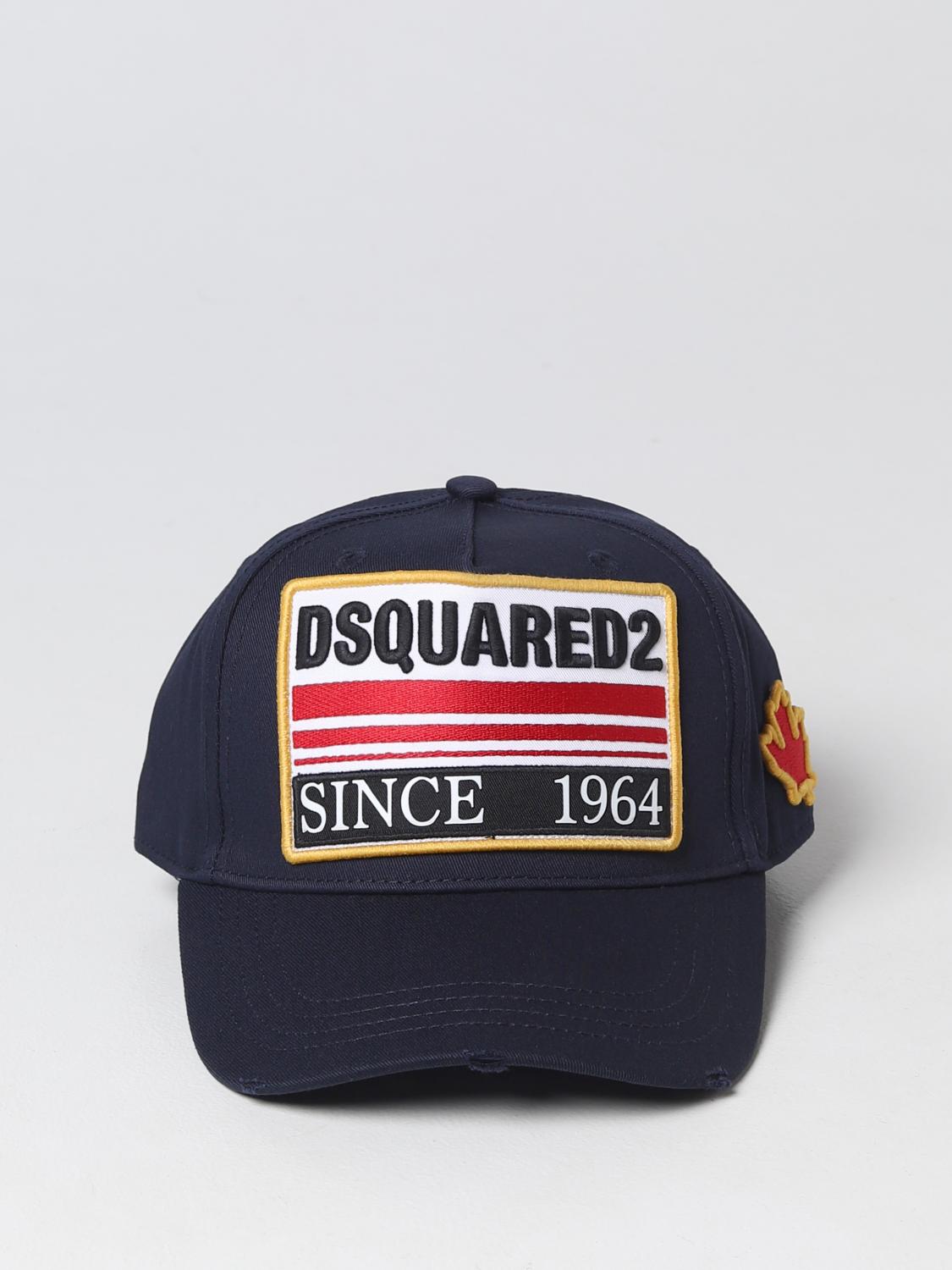 DSQUARED2 GORRO: Gorro hombre Dsquared2, Azul Marino - Img 2