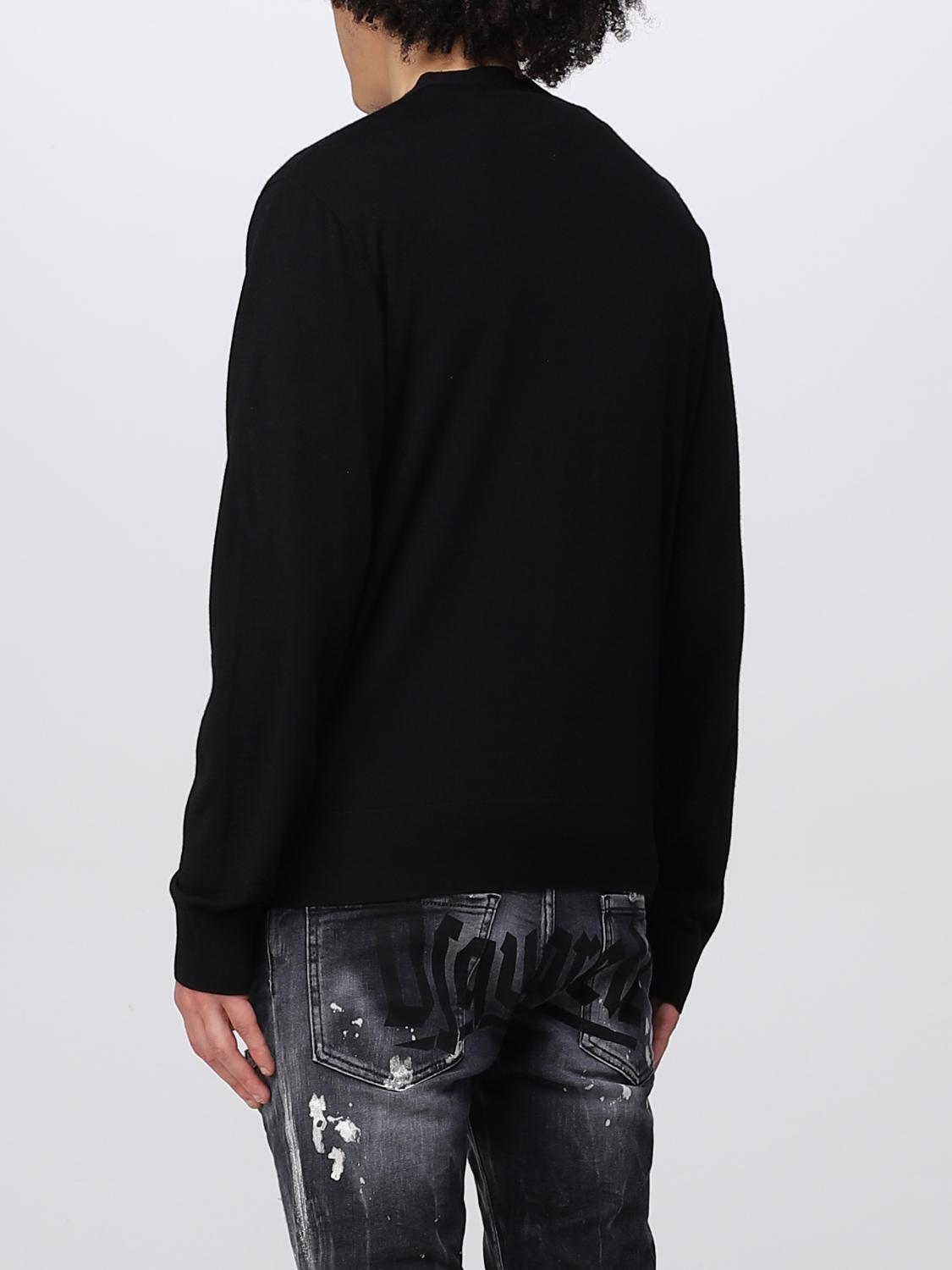 DSQUARED2 PULL: Pull homme Dsquared2, Noir - Img 3