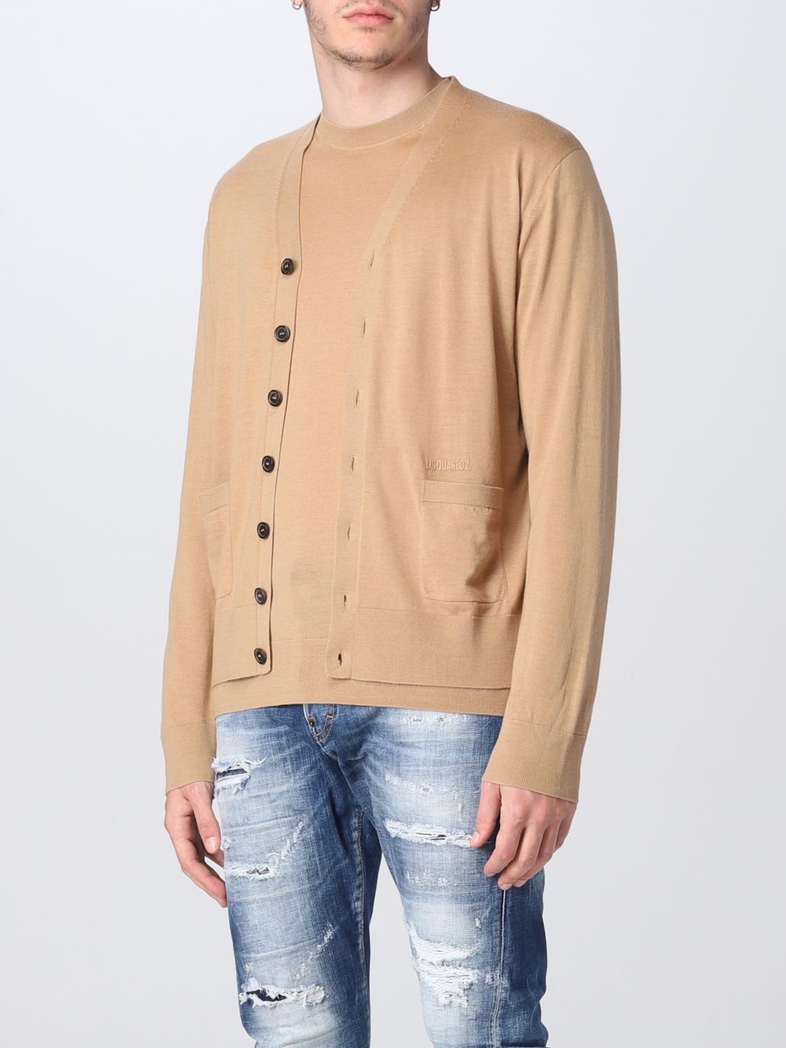 DSQUARED2 PULLOVER: Pullover herren Dsquared2, Beige - Img 4