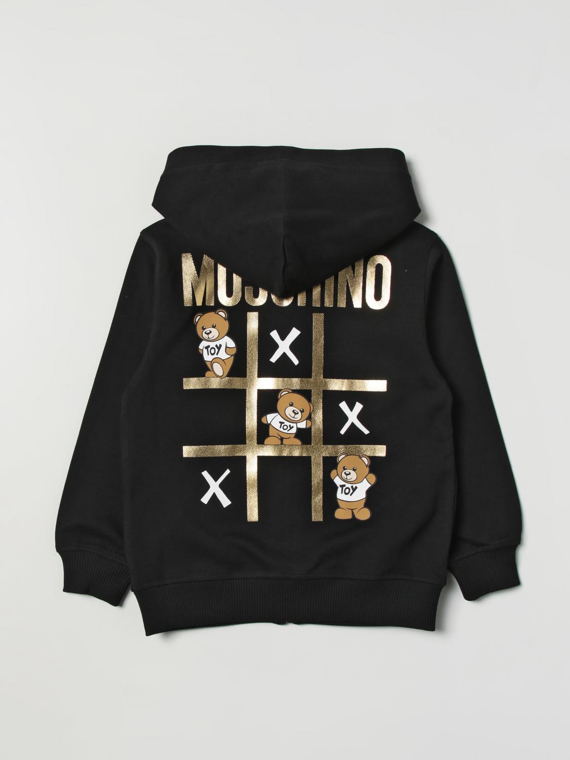 MOSCHINO 毛衣: 毛衣 儿童 Moschino Kid, 黑色 - Img 2