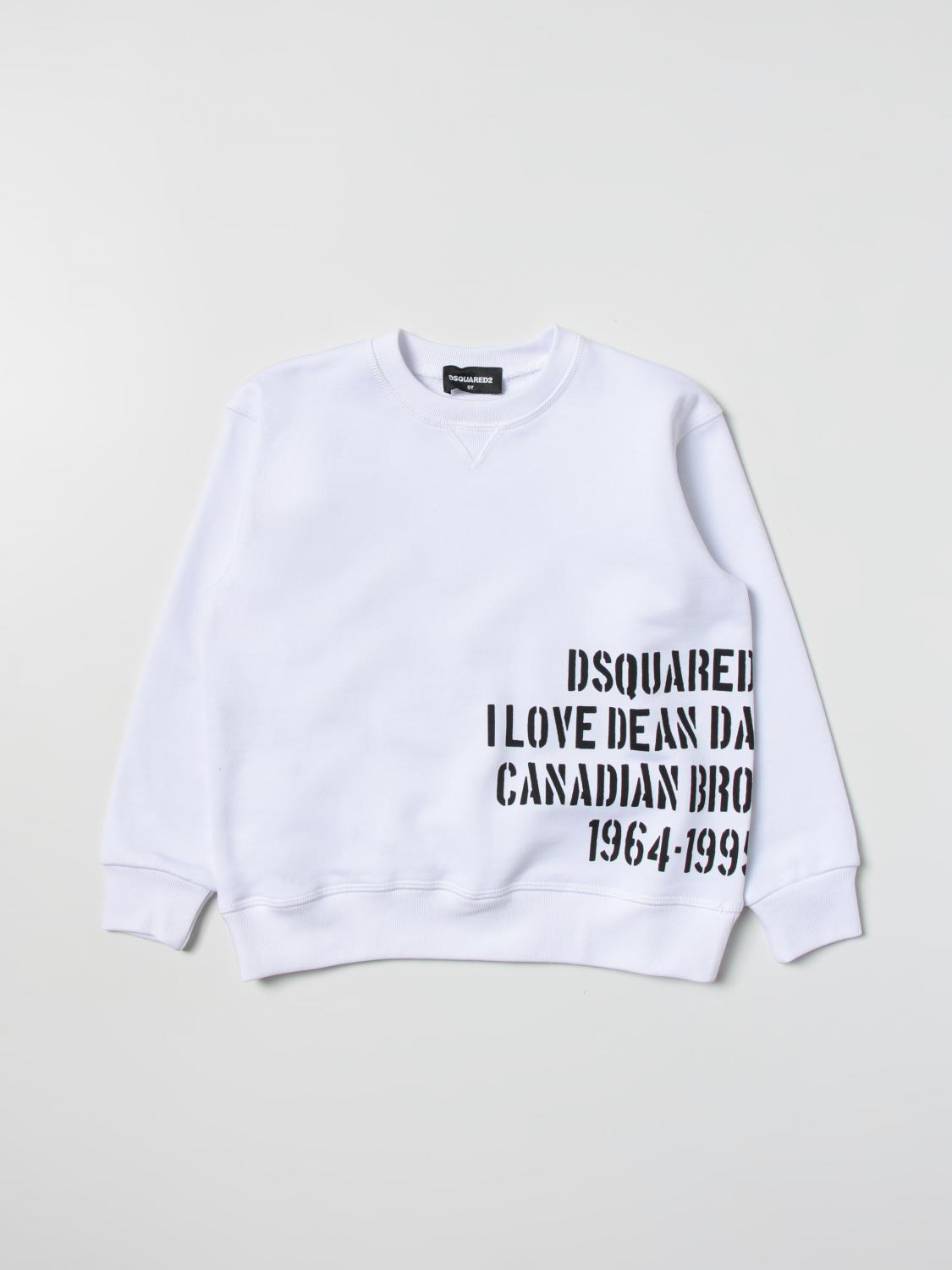 DSQUARED2 JERSEY: Jersey niños Dsquared2 Junior, Blanco - Img 1