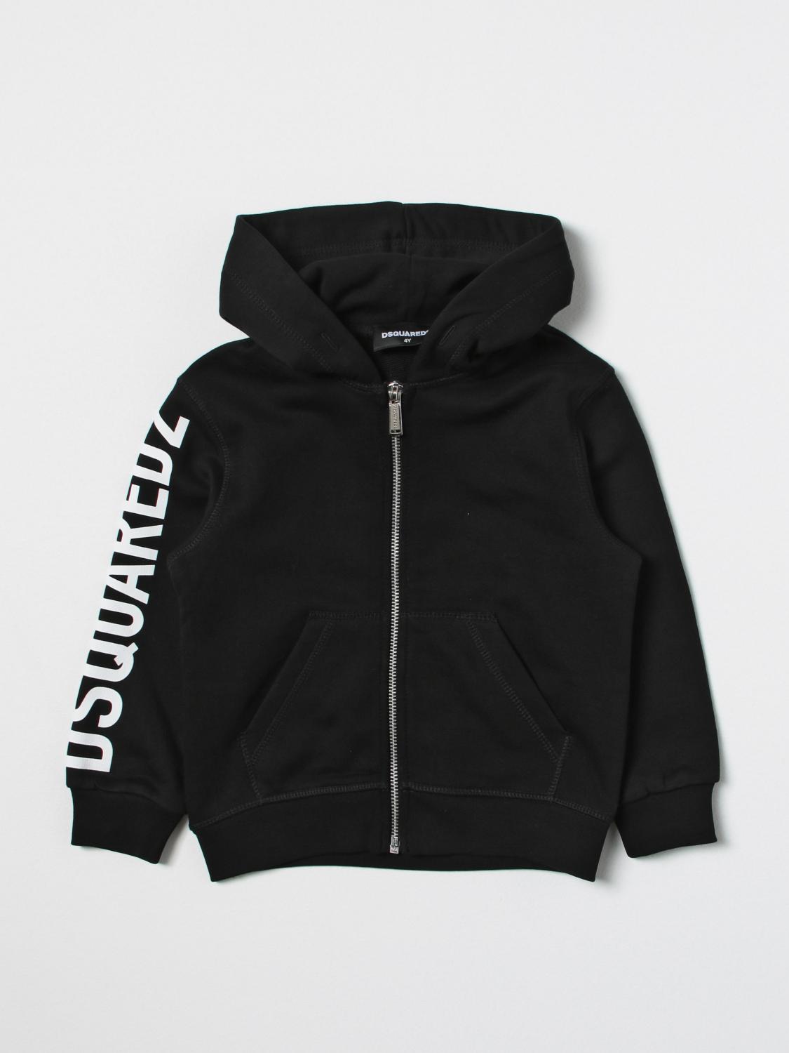 DSQUARED2 PULL: Pull enfant Dsquared2 Junior, Noir - Img 1