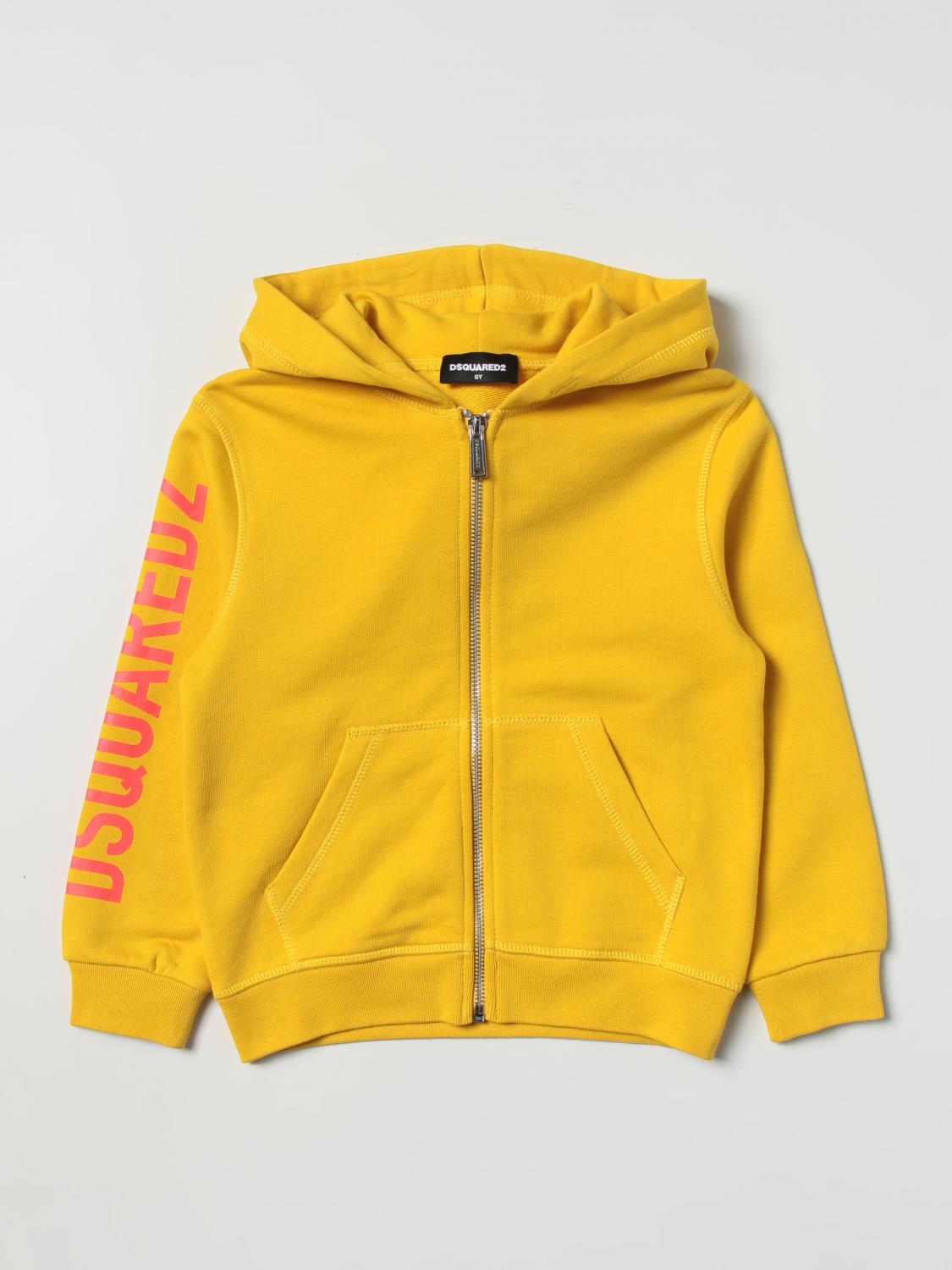 DSQUARED2 PULL: Pull enfant Dsquared2 Junior, Jaune - Img 1