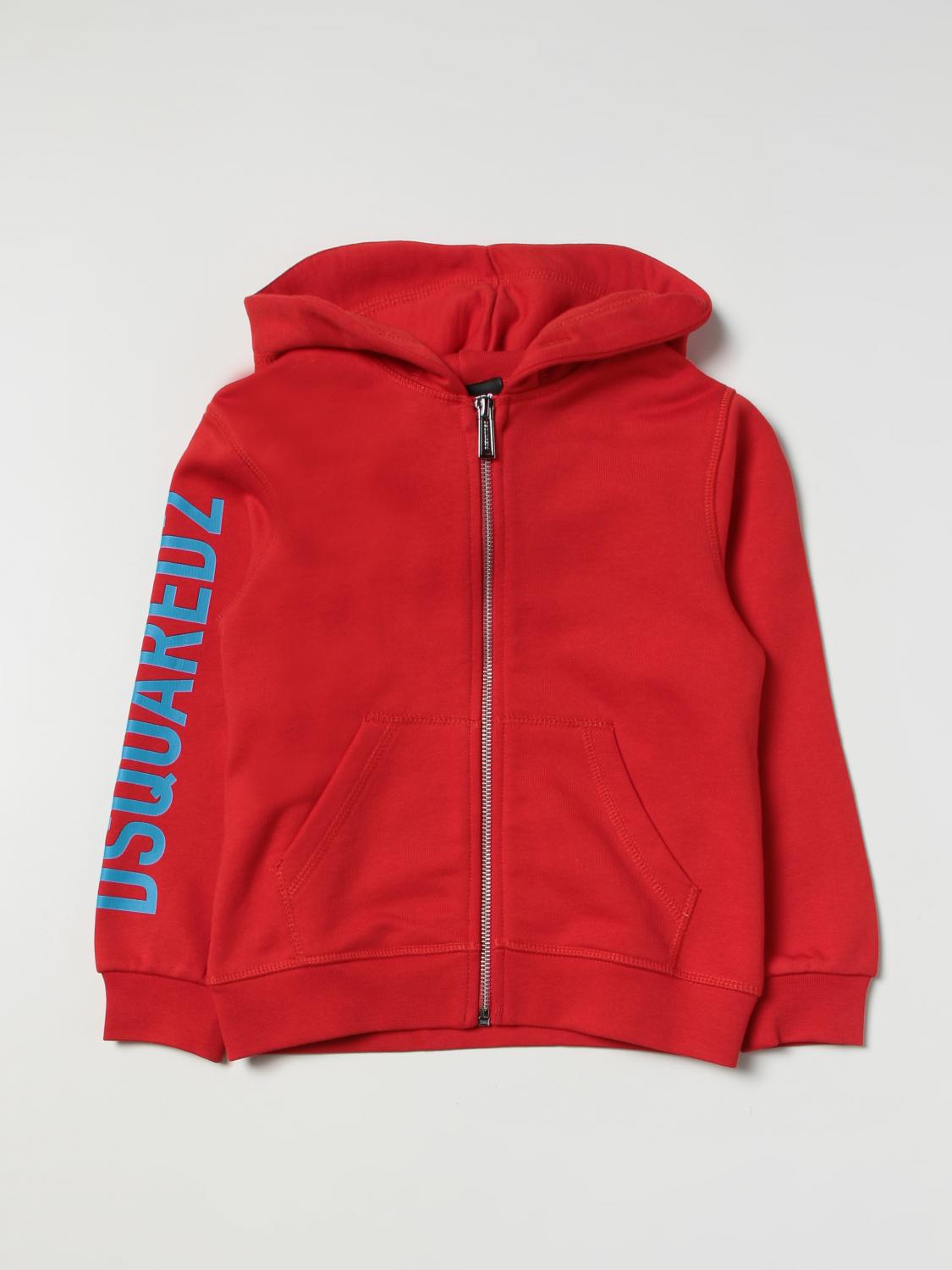 DSQUARED2 PULL: Pull enfant Dsquared2 Junior, Rouge - Img 1