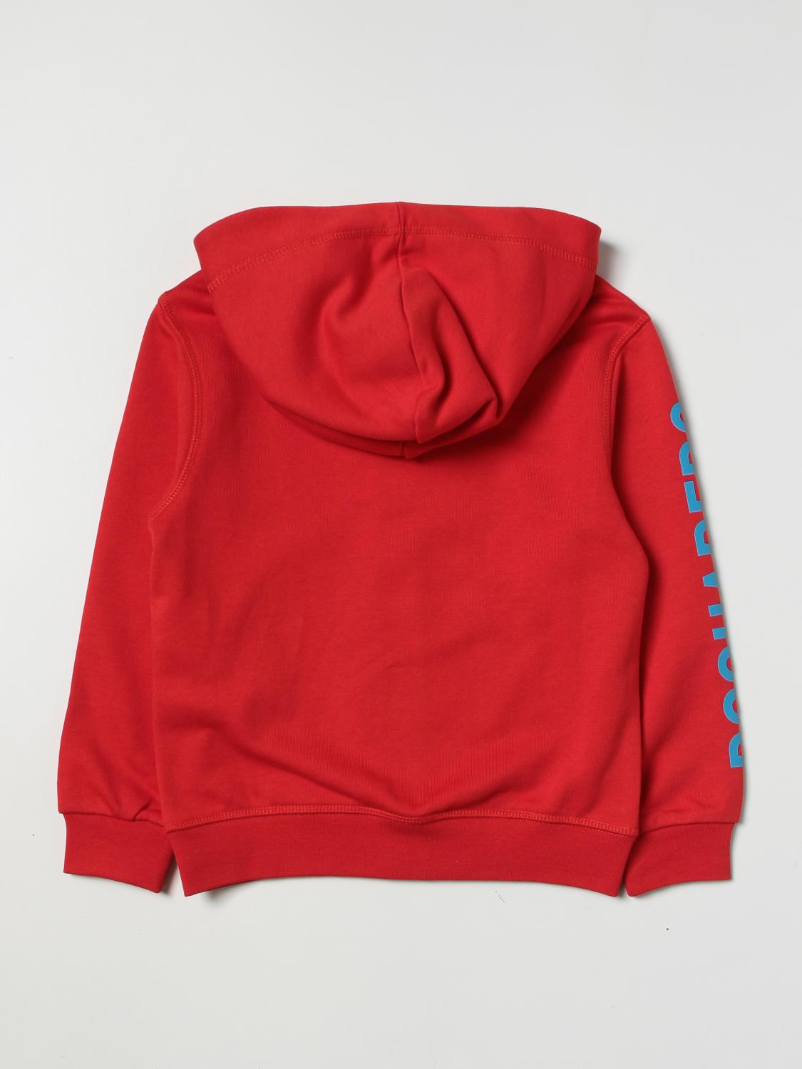 DSQUARED2 PULL: Pull enfant Dsquared2 Junior, Rouge - Img 2
