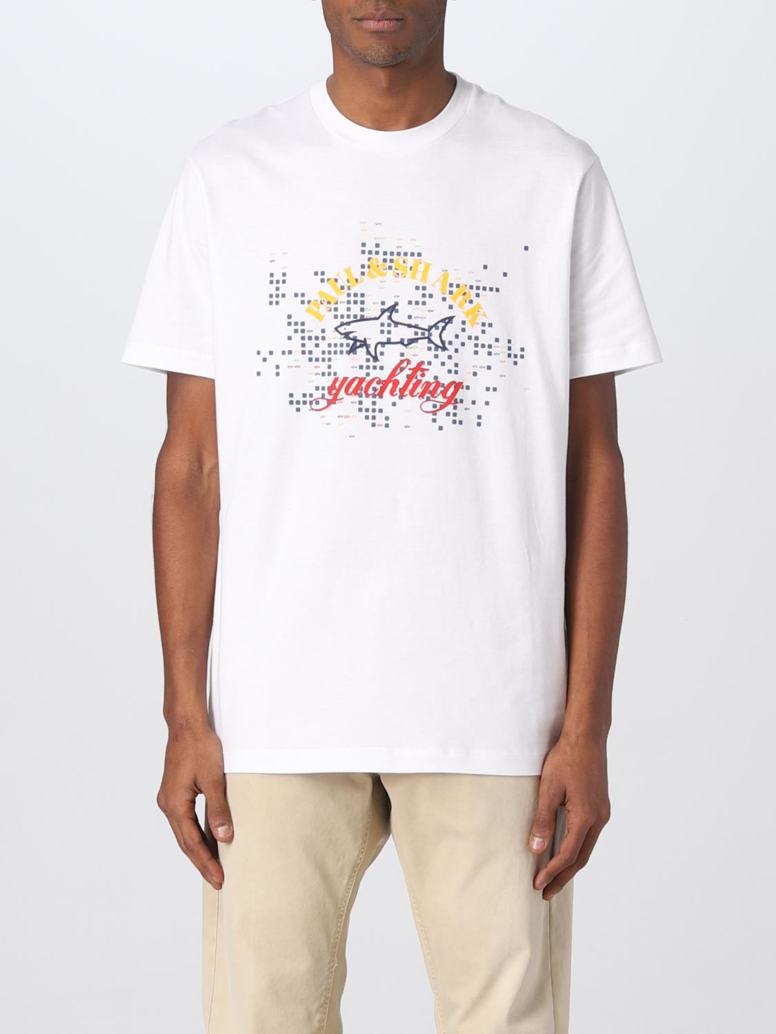 PAUL & SHARK: T-shirt men - White | Paul & Shark t-shirt PAUL & SHARK: T-shirt men - White | Paul & Shark t-shirt