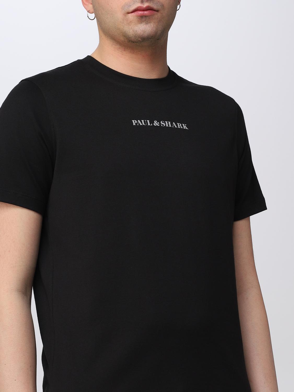 PAUL & SHARK T-SHIRT: T-shirt basic Paul & Shark, Nero - Img 3