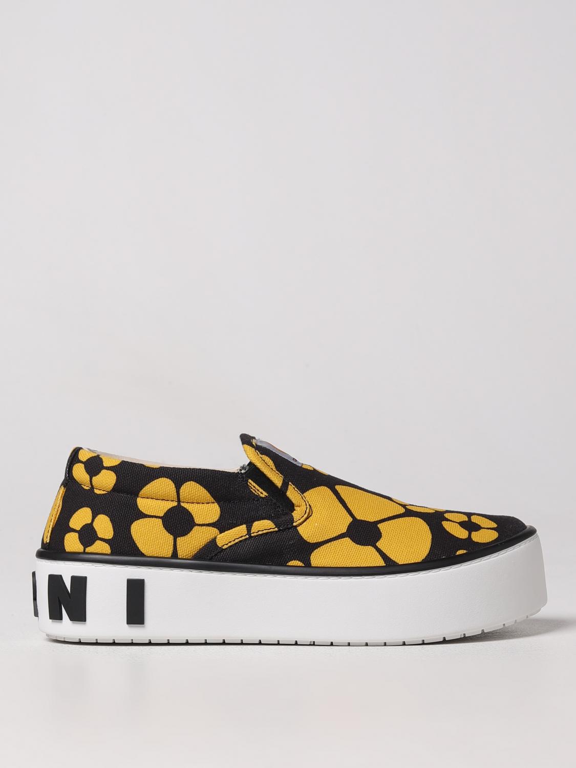 Marni Carhartt Wip x sneakers in organic cotton with floral print