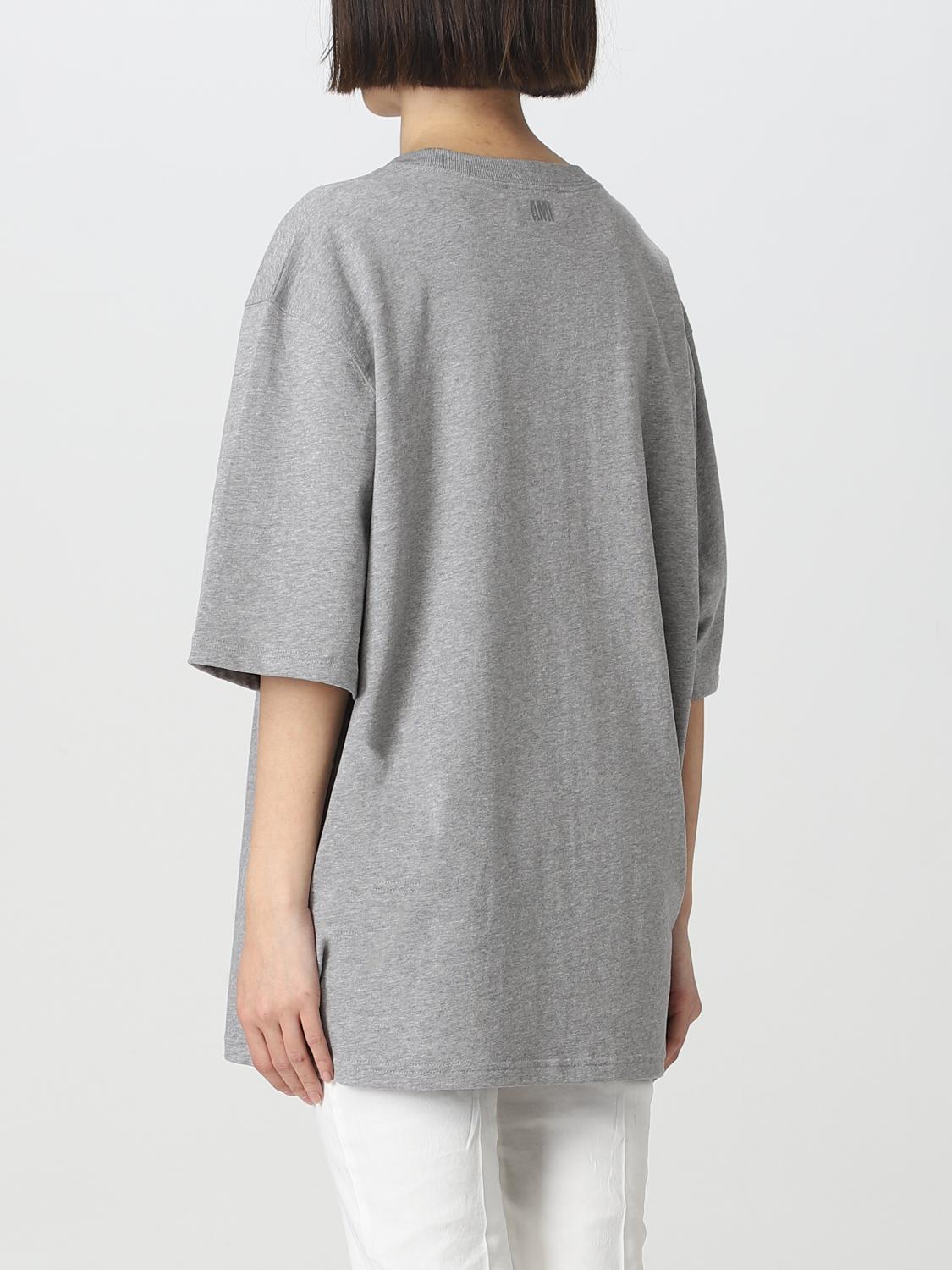 AMI PARIS CAMISETA: Top mujer Ami Paris, Gris - Img 2