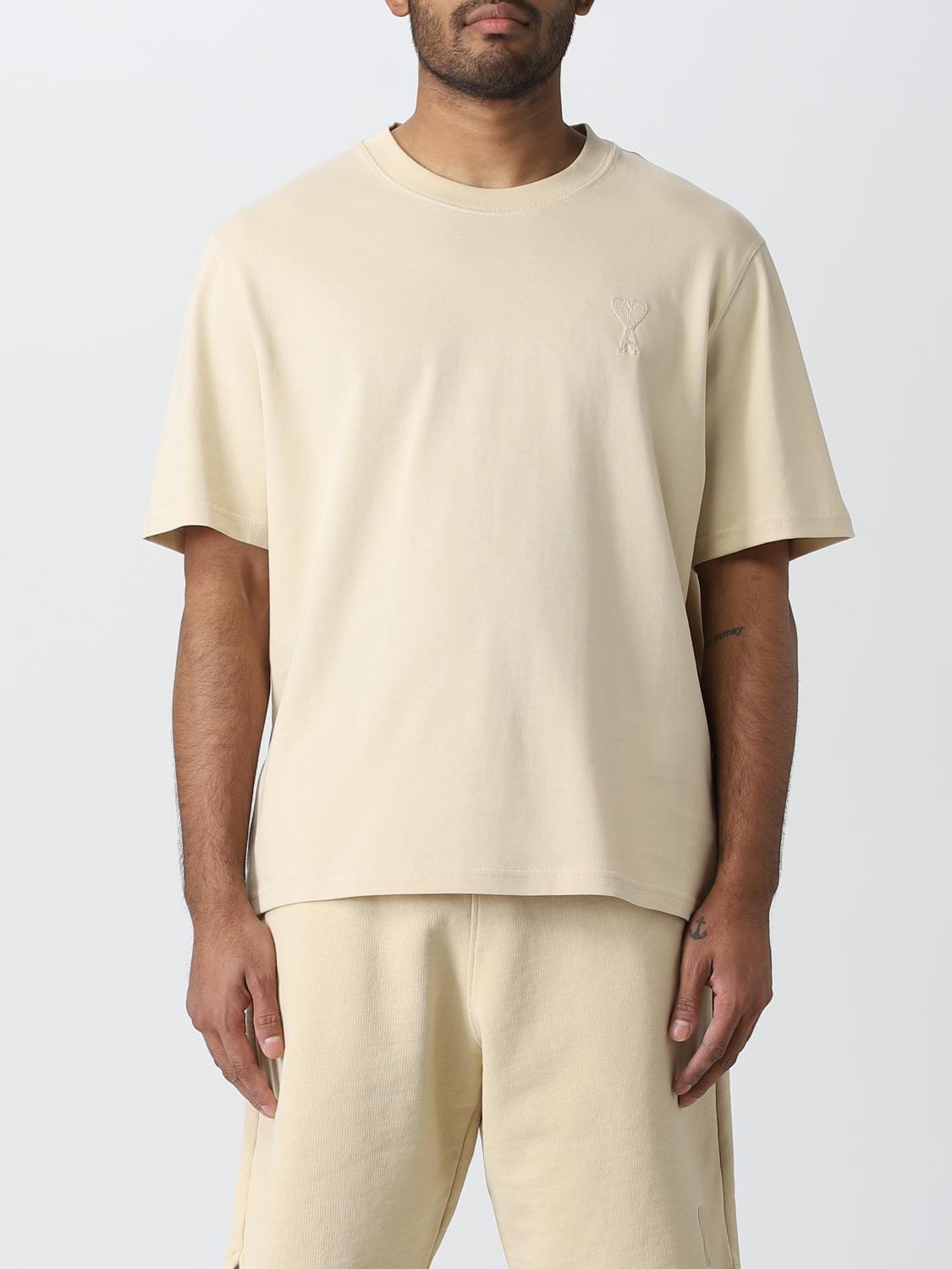 AMI PARIS CAMISETA: Top mujer Ami Paris, Crema - Img 1