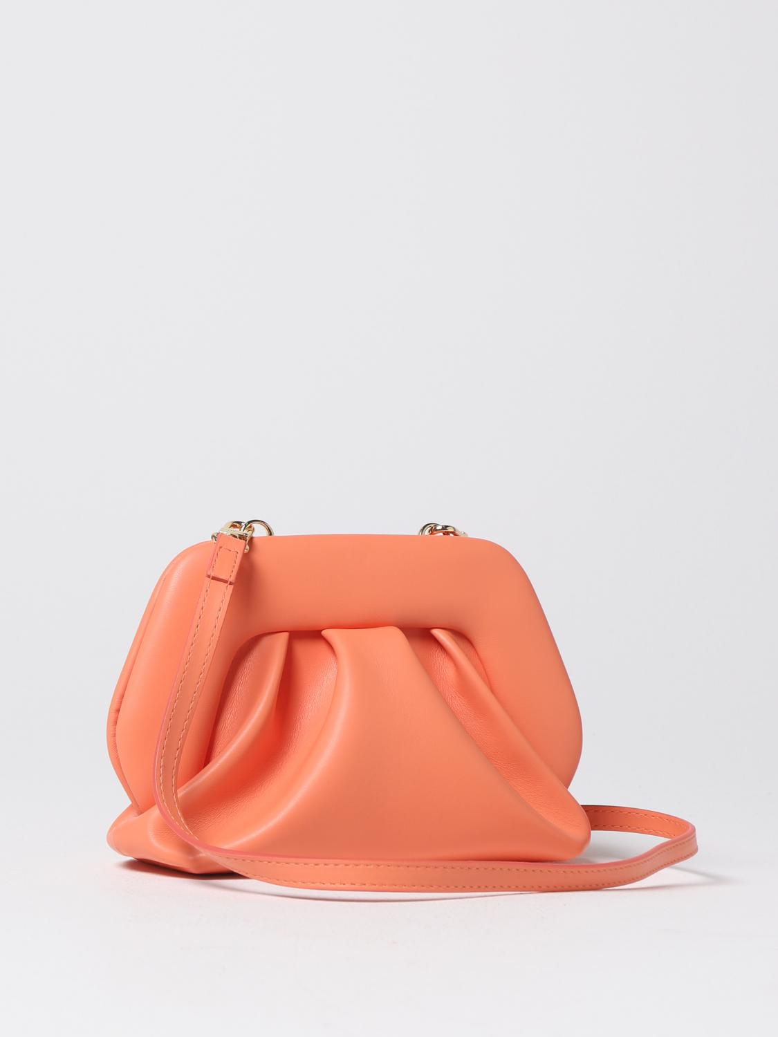THEMOIRÈ MINITASCHE: Schultertasche damen Themoiré, Orange - Img 2