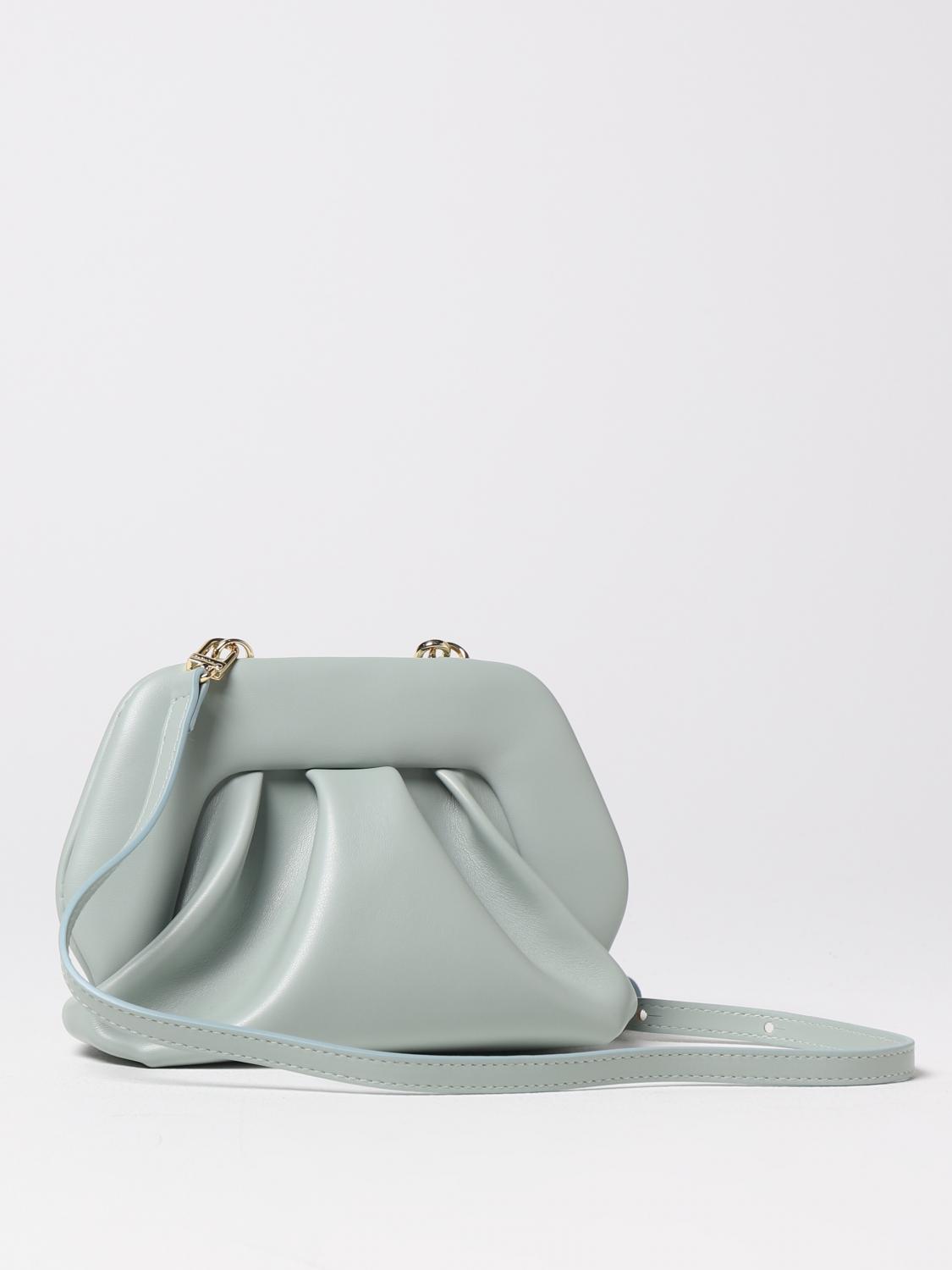 THEMOIRÈ MINITASCHE: Schultertasche damen Themoiré, Blau - Img 2