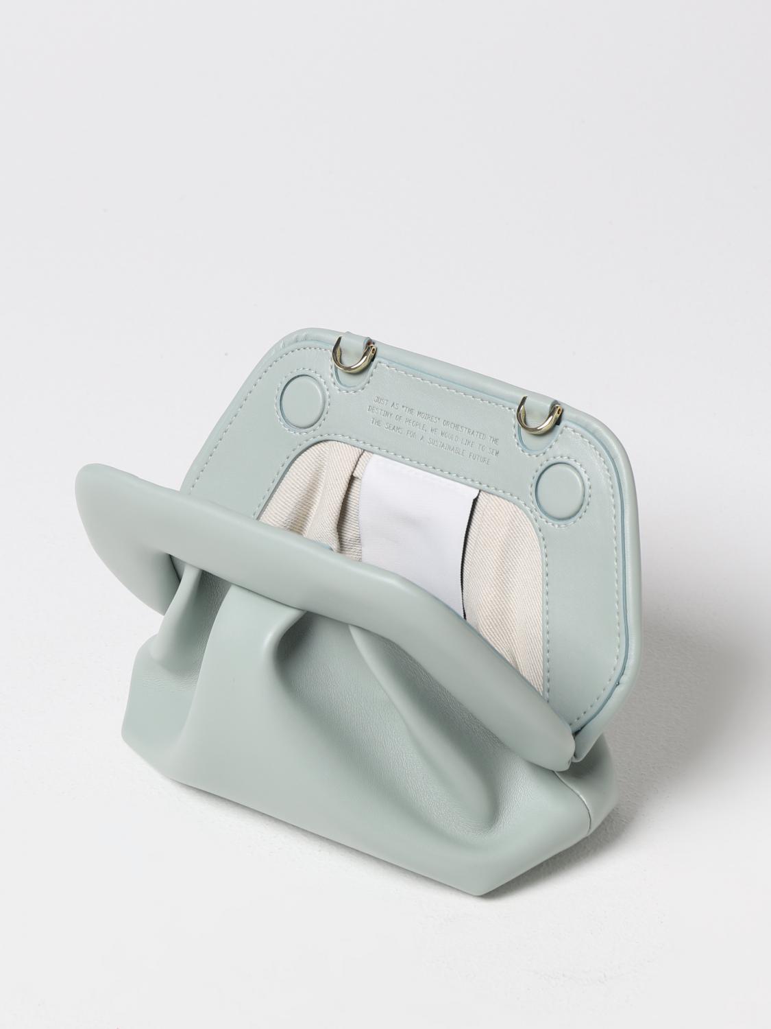THEMOIRÈ MINITASCHE: Schultertasche damen Themoiré, Blau - Img 3