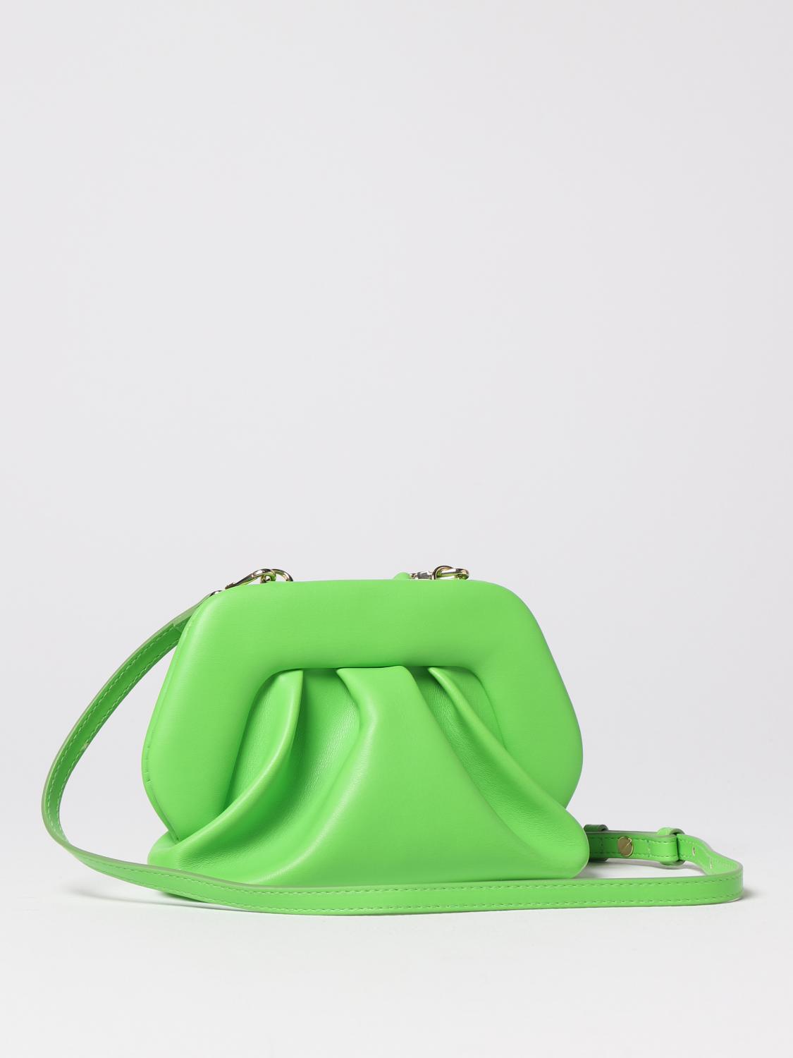 THEMOIRÈ MINITASCHE: Schultertasche damen Themoiré, Grün - Img 2