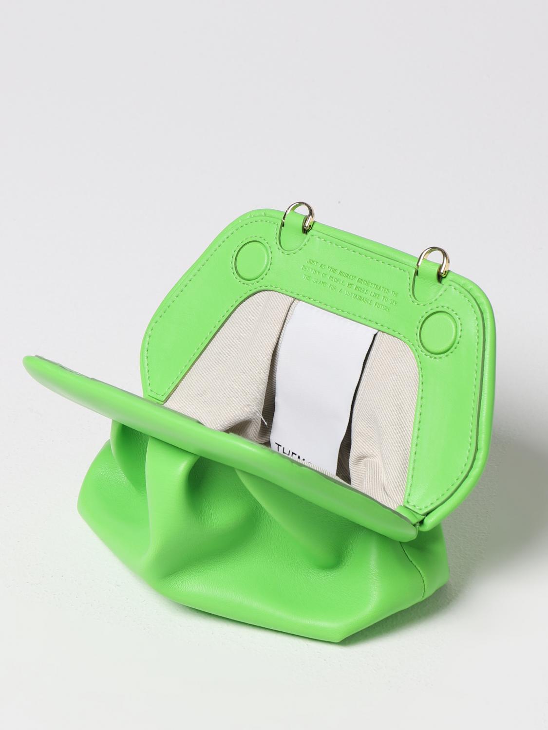 THEMOIRÈ MINITASCHE: Schultertasche damen Themoiré, Grün - Img 3