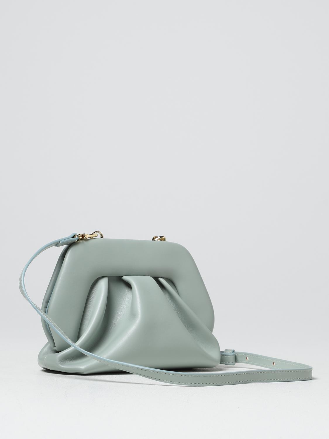 THEMOIRÈ MINITASCHE: Schultertasche damen Themoiré, Hellblau - Img 2