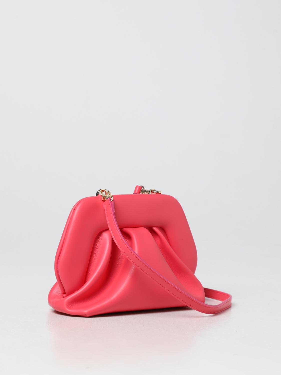THEMOIRÈ MINITASCHE: Schultertasche damen Themoiré, Raspberry - Img 2