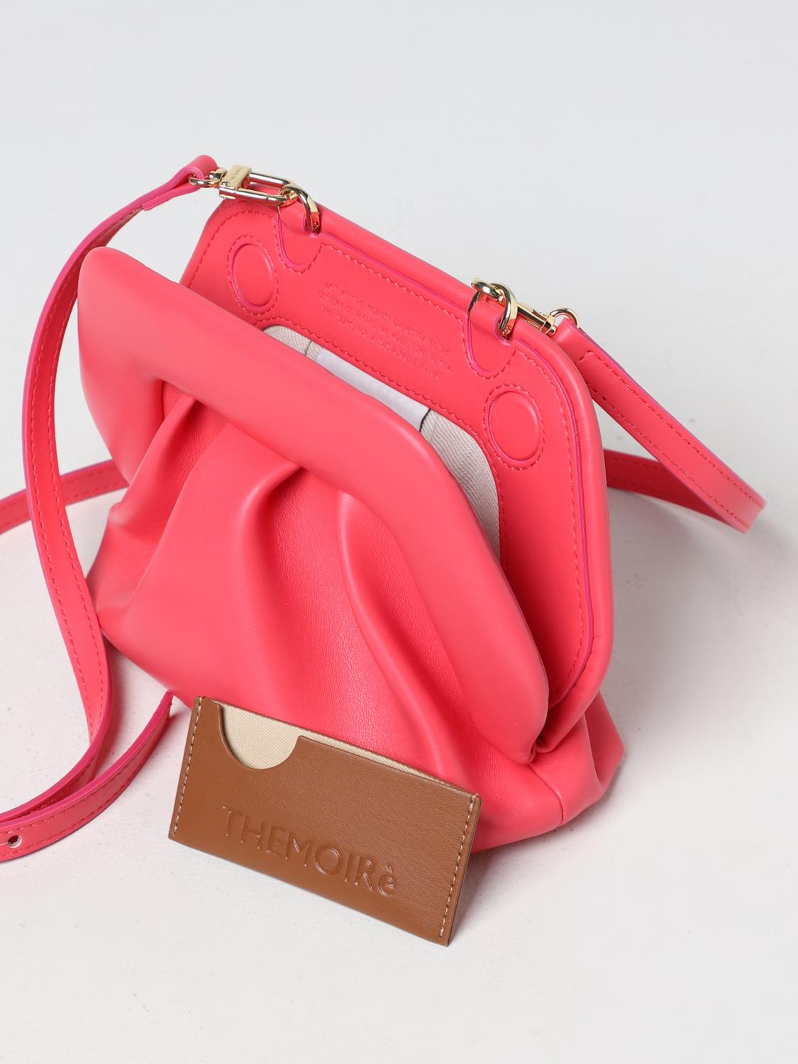 THEMOIRÈ MINITASCHE: Schultertasche damen Themoiré, Raspberry - Img 3