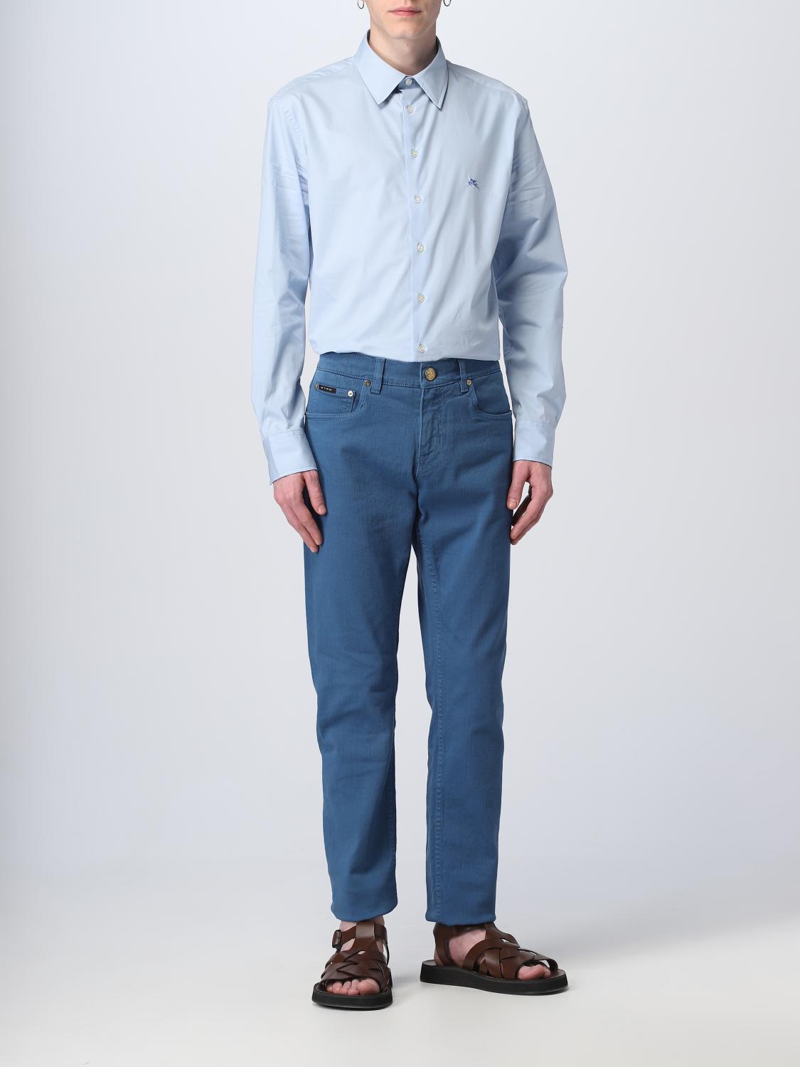 ETRO HEMD: Hemd herren Etro, Hellblau - Img 2