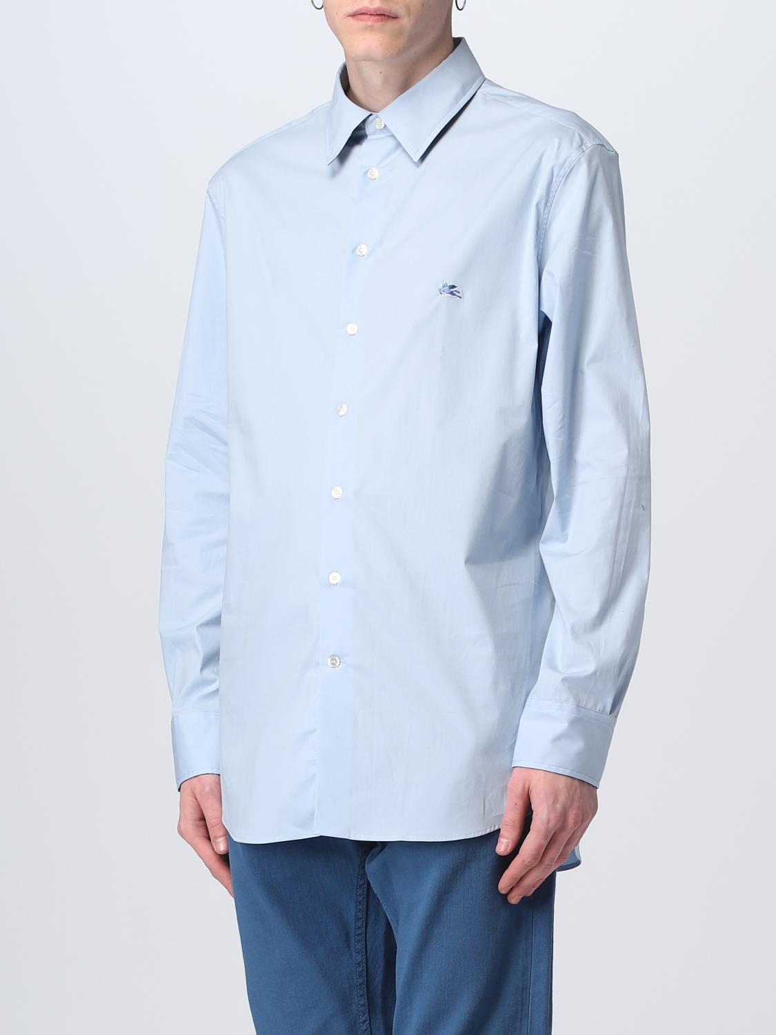 ETRO HEMD: Hemd herren Etro, Hellblau - Img 4