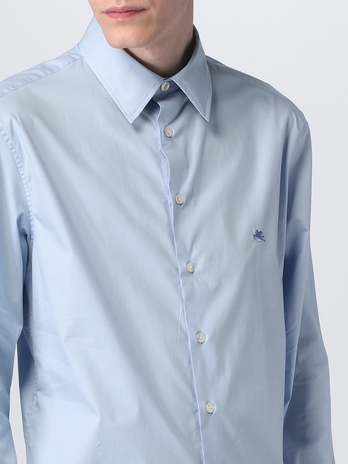 ETRO HEMD: Hemd herren Etro, Hellblau - Img 5