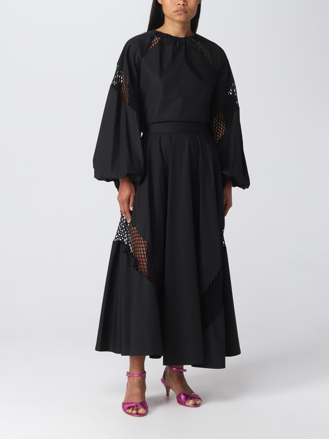 MSGM FALDA: Falda mujer MSGM, Negro - Img 2