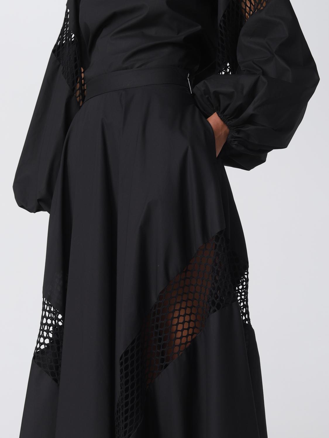 MSGM FALDA: Falda mujer MSGM, Negro - Img 4
