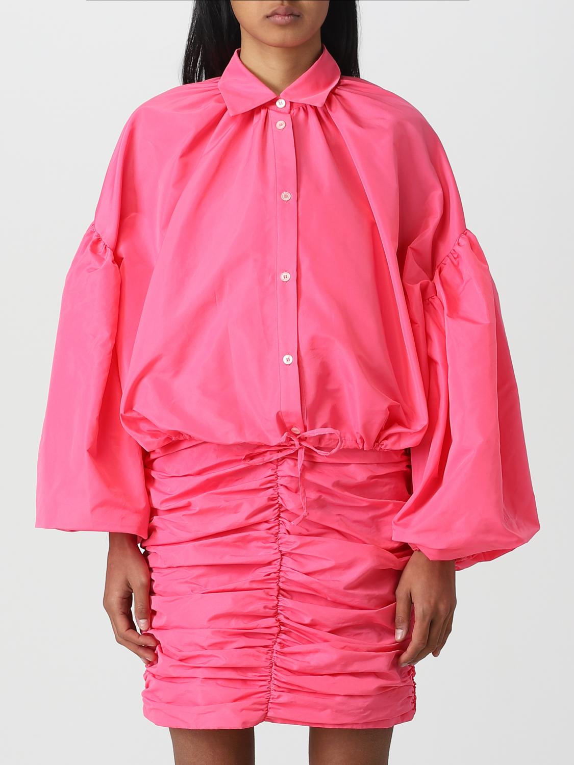 MSGM HEMDBLUSE: Hemdbluse damen MSGM, Fuchsia - Img 1