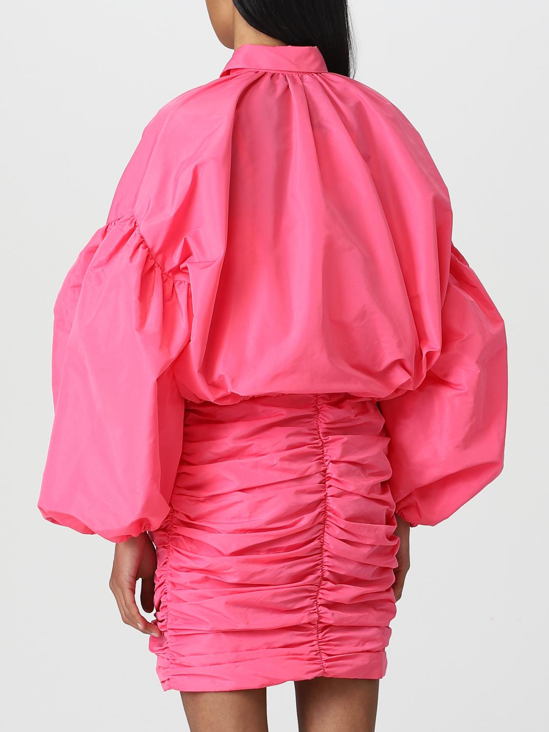 MSGM HEMDBLUSE: Hemdbluse damen MSGM, Fuchsia - Img 2