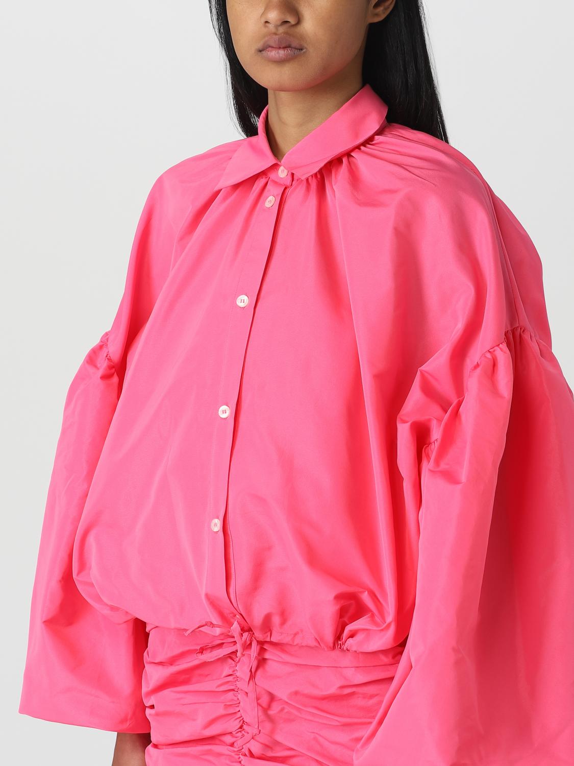 MSGM HEMDBLUSE: Hemdbluse damen MSGM, Fuchsia - Img 3