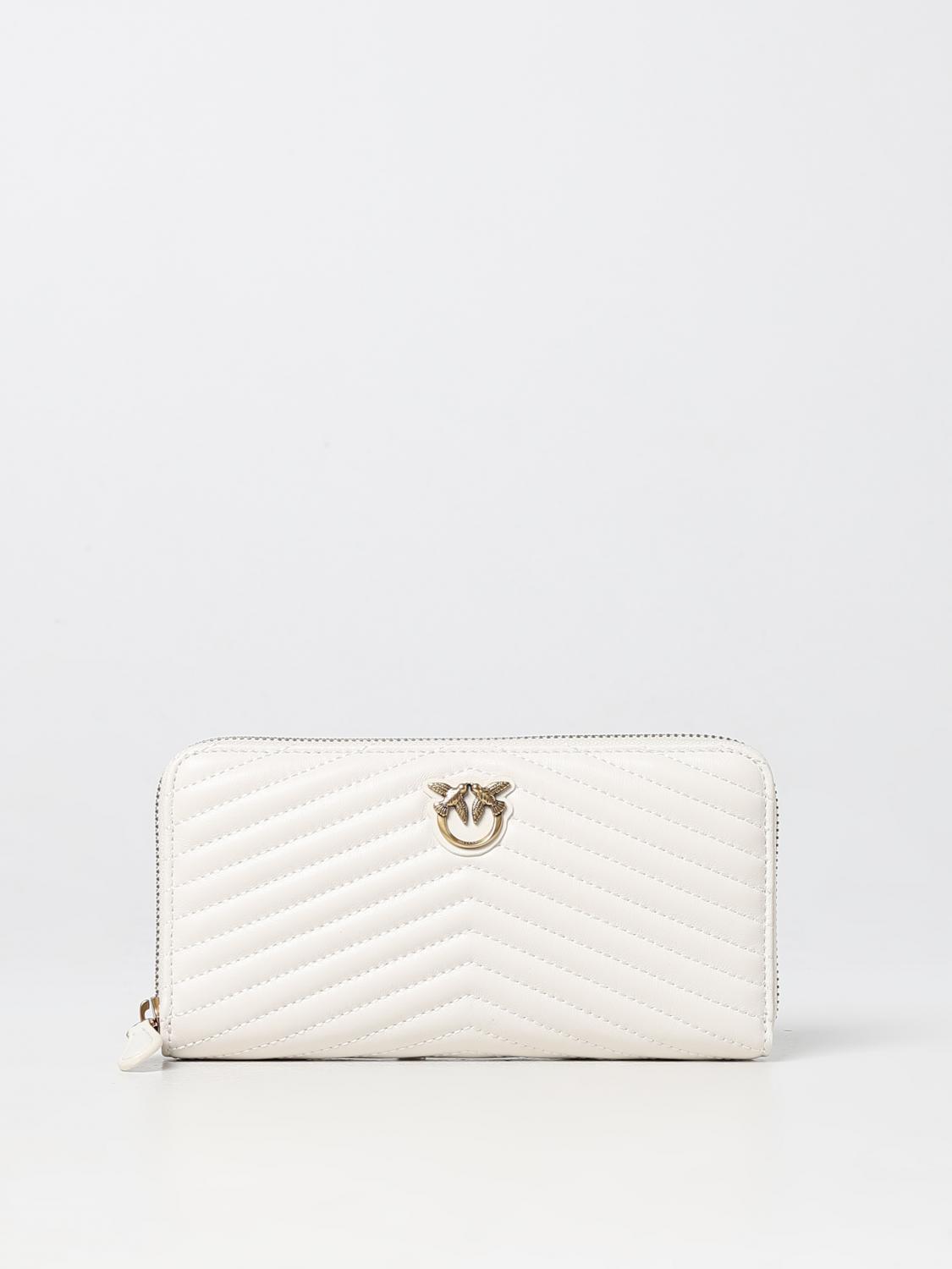 PINKO GELDBÖRSE: Geldbeutel damen Pinko, Ivory - Img 1
