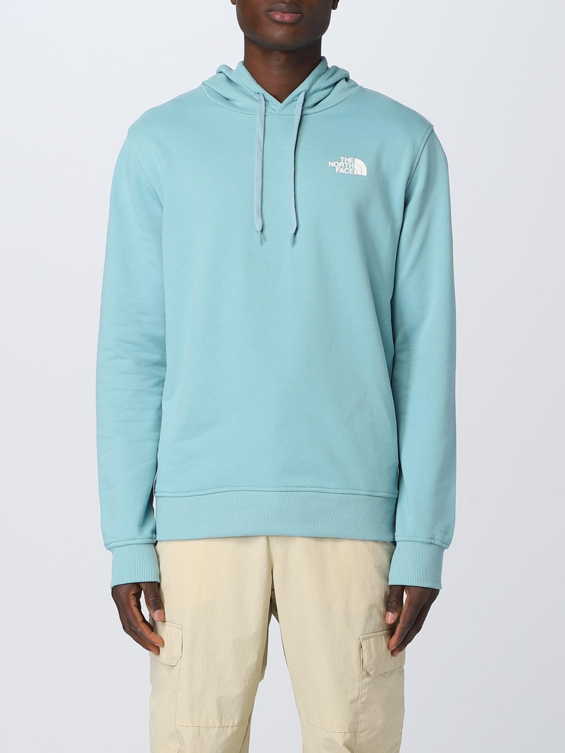 THE NORTH FACE SWEATSHIRT: Pull homme The North Face, Bleu Ciel - Img 1