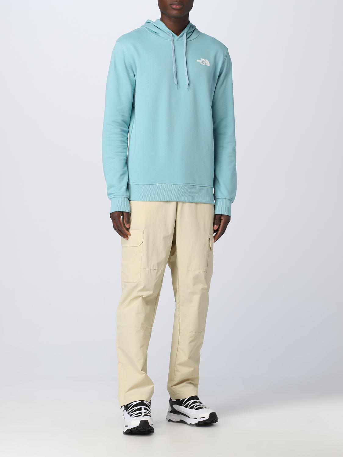 THE NORTH FACE SWEATSHIRT: Pull homme The North Face, Bleu Ciel - Img 2