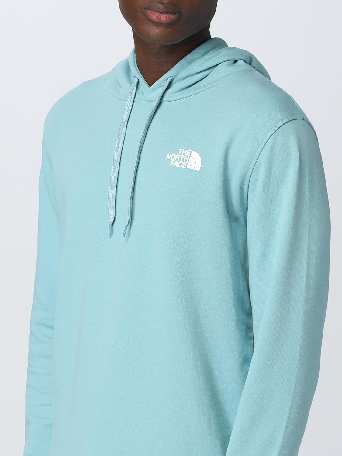 THE NORTH FACE SWEATSHIRT: Pull homme The North Face, Bleu Ciel - Img 4