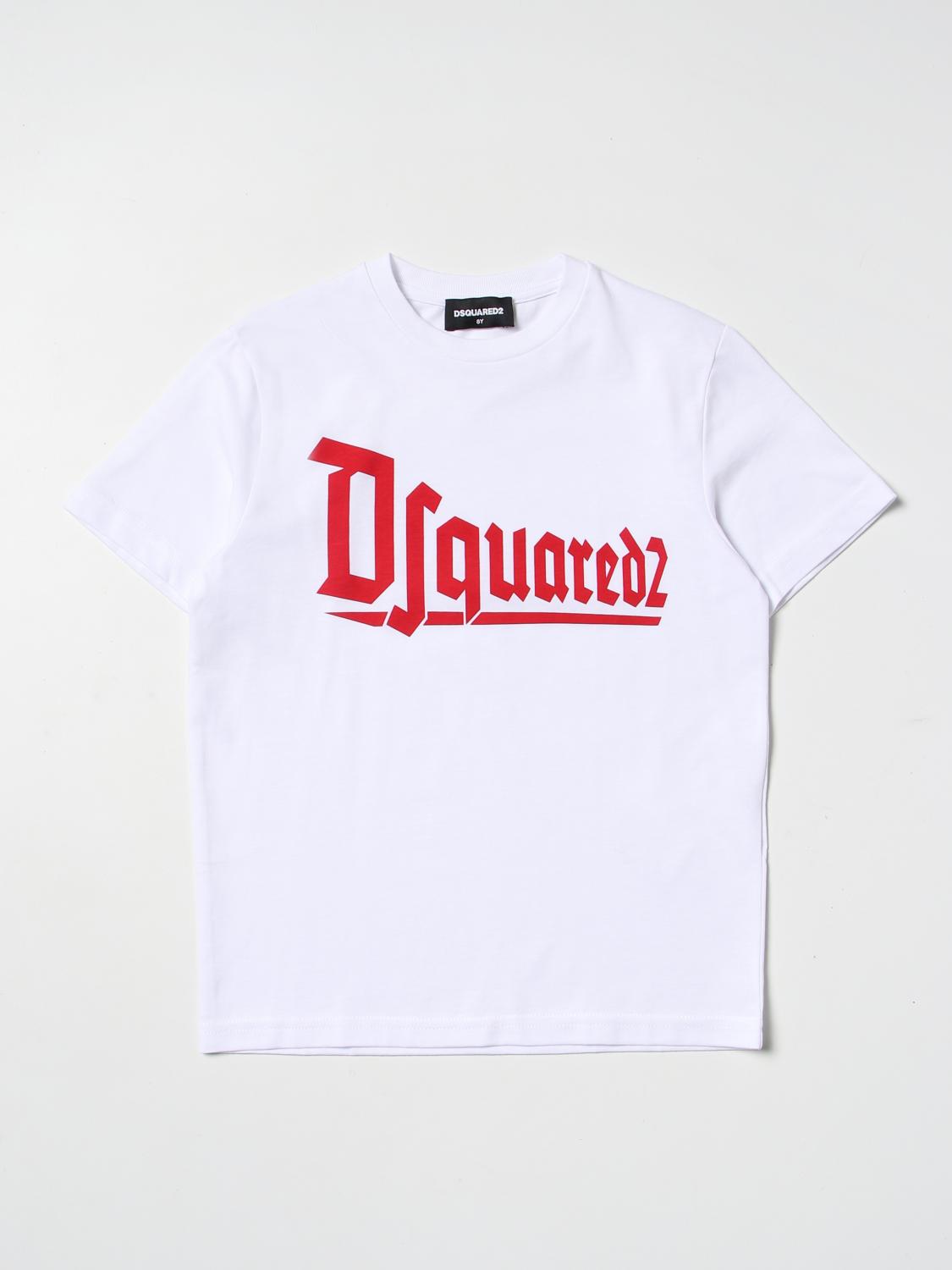 DSQUARED2 CAMISETA: Camiseta niños Dsquared2 Junior, Blanco - Img 1