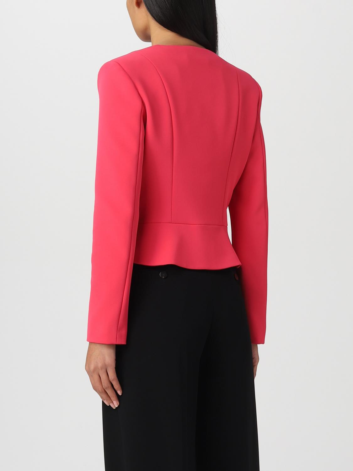 ELISABETTA FRANCHI CHAQUETA: Chaqueta mujer Elisabetta Franchi, Fucsia - Img 2