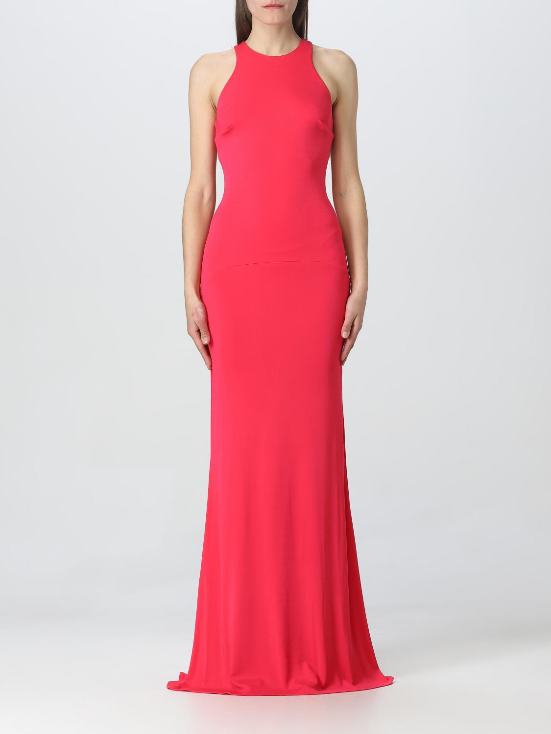 ELISABETTA FRANCHI ABITO: Abito Elisabetta Franchi in jersey, Fuxia - Img 1