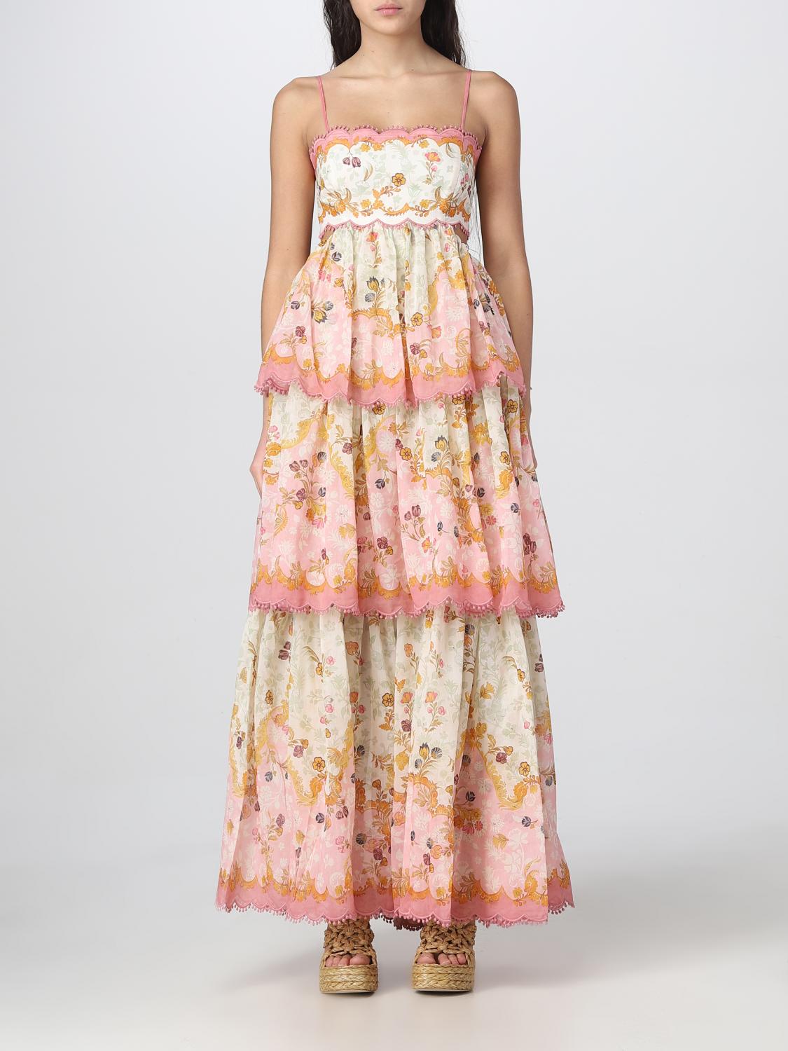 ZIMMERMANN ドレス: ドレス レディース Zimmermann, ピンク - Img 1