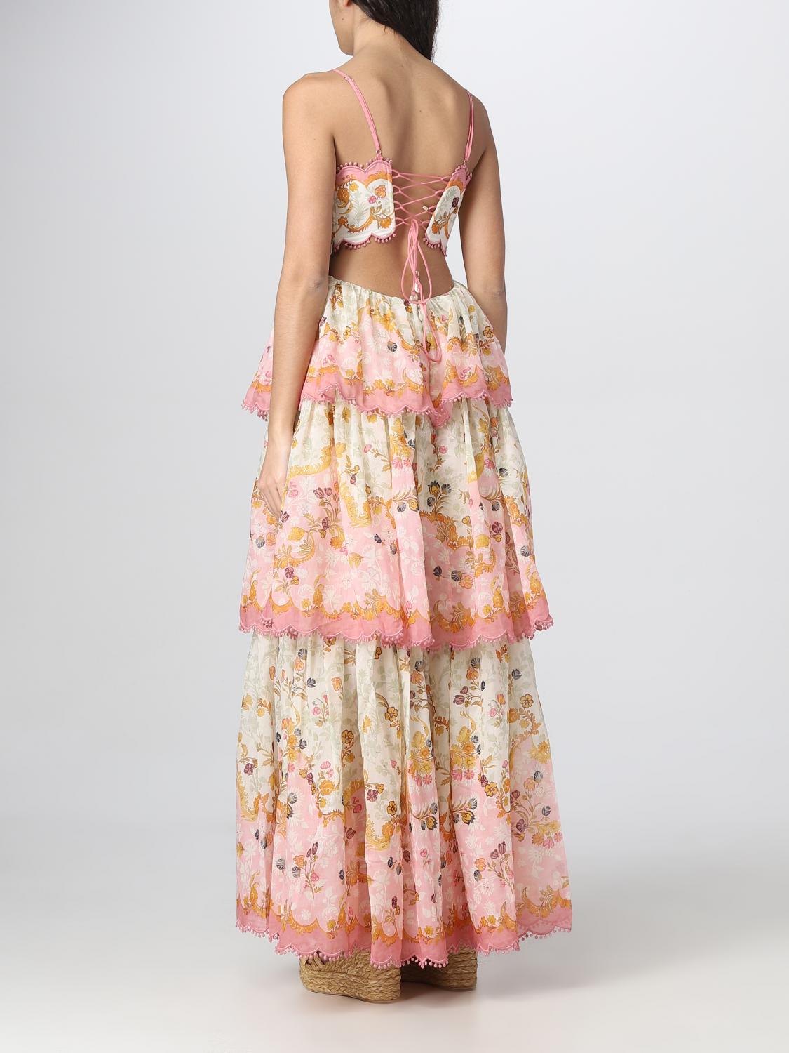 ZIMMERMANN ドレス: ドレス レディース Zimmermann, ピンク - Img 2