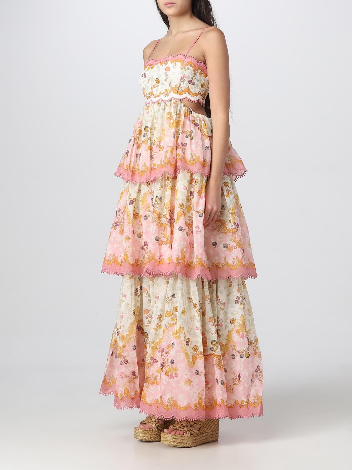 ZIMMERMANN ドレス: ドレス レディース Zimmermann, ピンク - Img 3