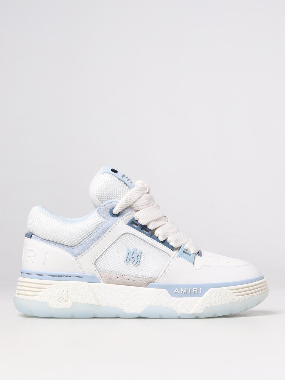 AMIRI SNEAKERS: Sneakers MA-2 Amiri in pelle e mesh, Bianco 1 - Img 1