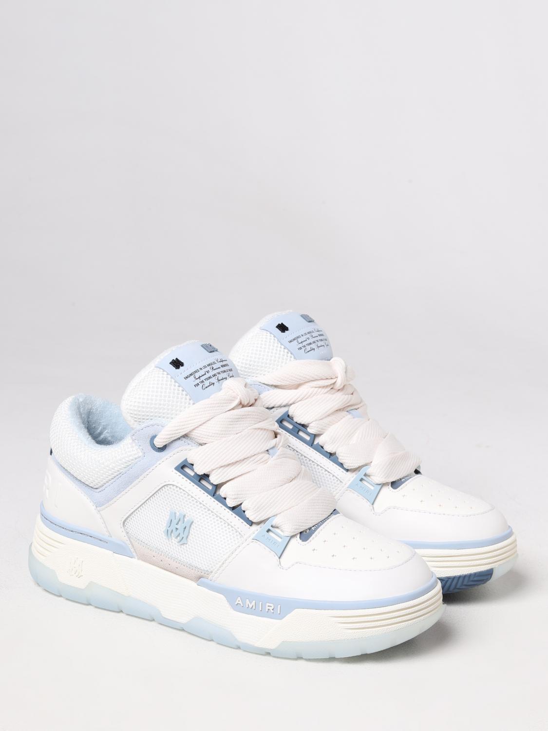 AMIRI SNEAKERS: Sneakers MA-2 Amiri in pelle e mesh, Bianco 1 - Img 2
