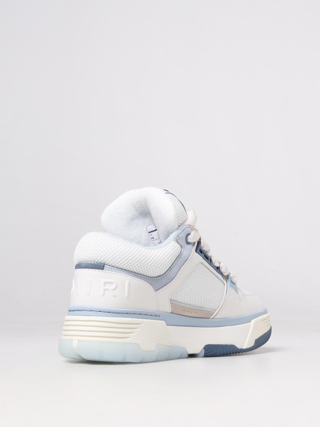 AMIRI SNEAKERS: Sneakers MA-2 Amiri in pelle e mesh, Bianco 1 - Img 3