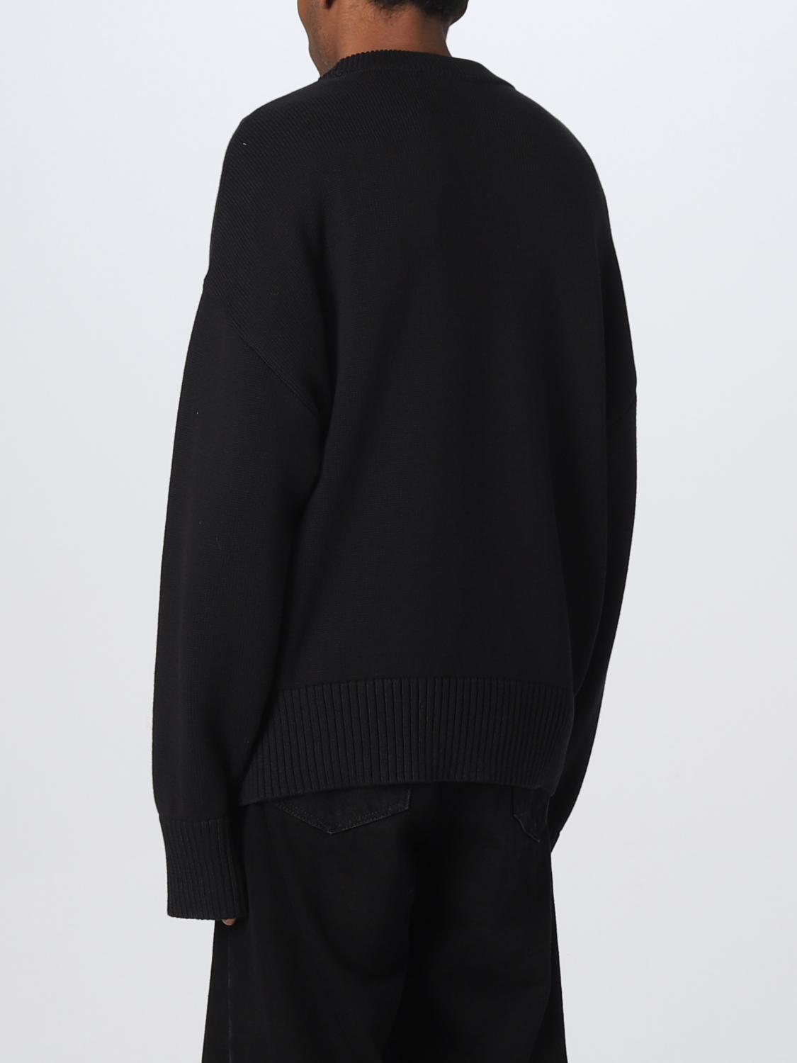 AMI PARIS SWEATER: Sweatshirt men Ami Paris, Black - Img 3