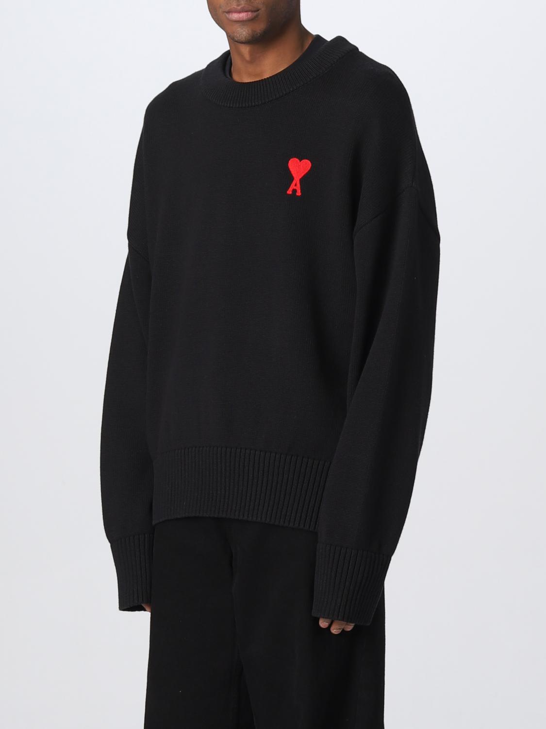 AMI PARIS SWEATER: Sweatshirt men Ami Paris, Black - Img 4