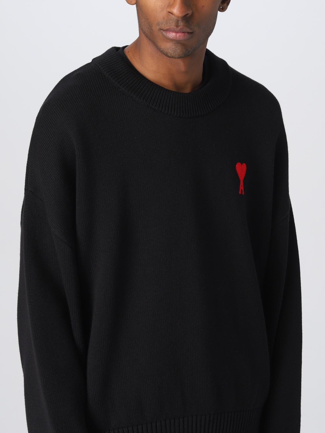 AMI PARIS SWEATER: Sweatshirt men Ami Paris, Black - Img 5