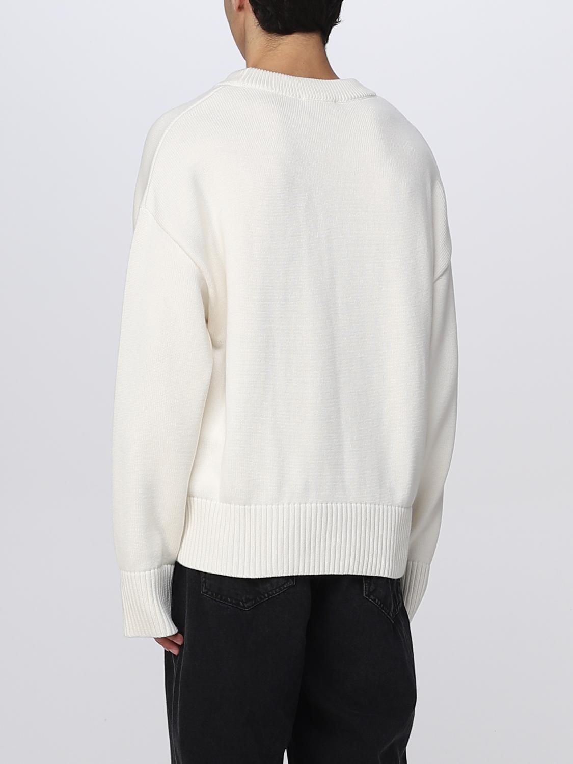 AMI PARIS: Sweatshirt men - Natural | Ami Paris sweater UKS008016
